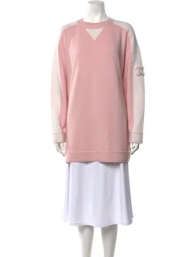 Pre-owned Chanel 2024 Paris-los Angeles Sweater In Pink
