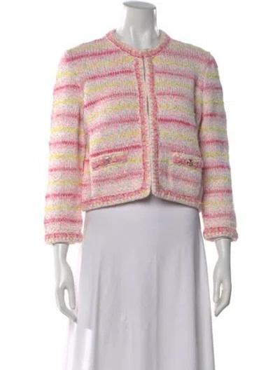 Pre-owned Chanel 2024 Paris-los Angeles Sweater W/ Tags In Pink