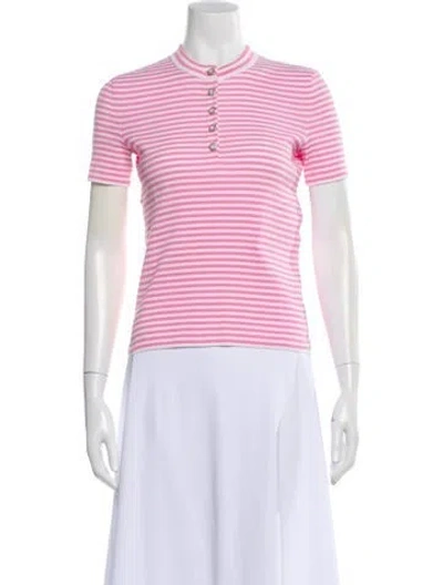 Pre-owned Chanel 2024 Paris-los Angeles Top In Pink