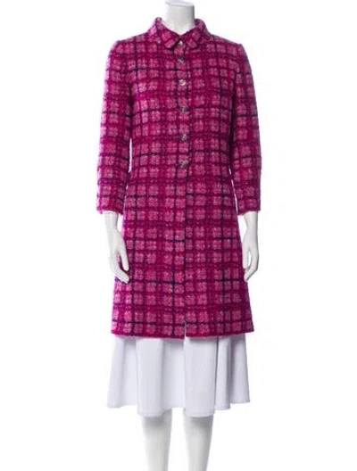 Pre-owned Chanel 2024 Paris-manchester Coat W/ Tags In Pink
