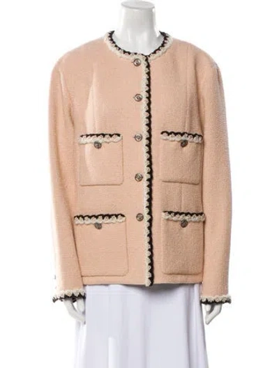 Pre-owned Chanel 2024 Paris-manchester Evening Jacket W/ Tags In Neutral