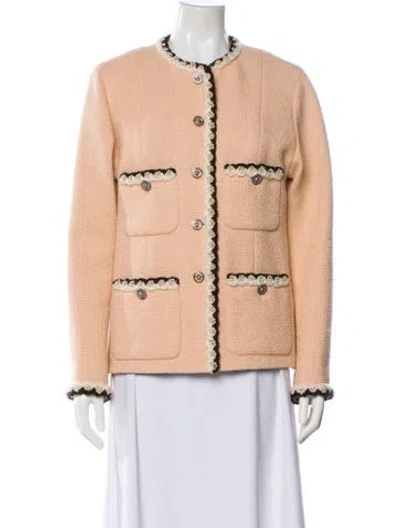 Pre-owned Chanel 2024 Paris-manchester Jacket In Pink
