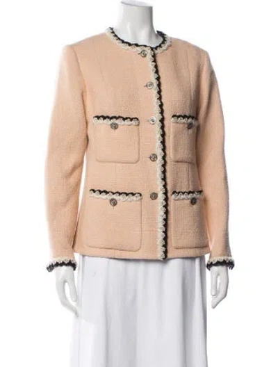 Pre-owned Chanel 2024 Paris-manchester Jacket In Pink