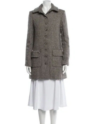 Pre-owned Chanel 2024 Paris-manchester Peacoat In Gray