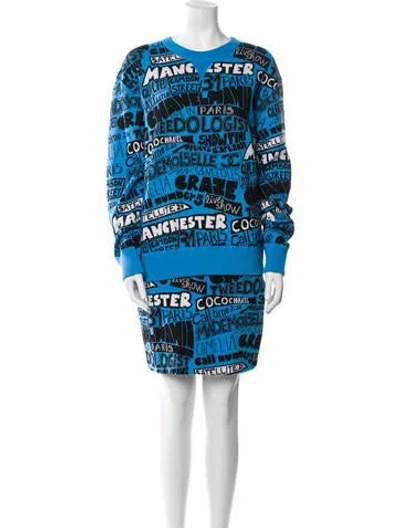 Pre-owned Chanel 2024 'paris-manchester' Skirt Set In Blue