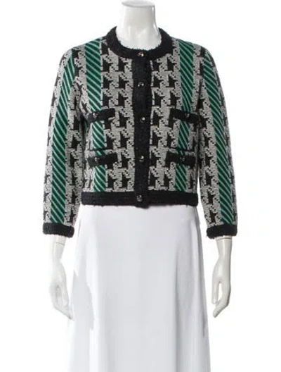 Pre-owned Chanel 2024 Paris-manchester Sweater In Green