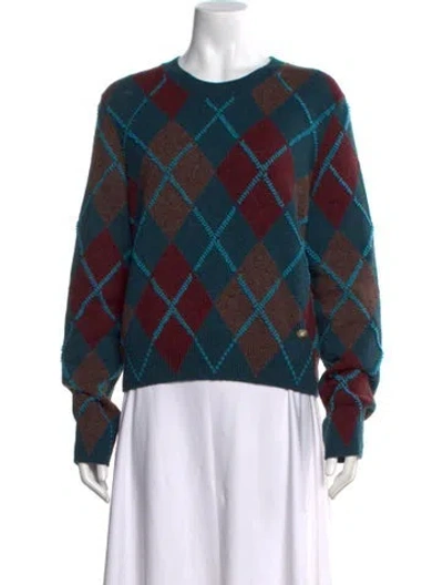 Pre-owned Chanel 2024 Paris-manchester Sweater W/ Tags In Blue