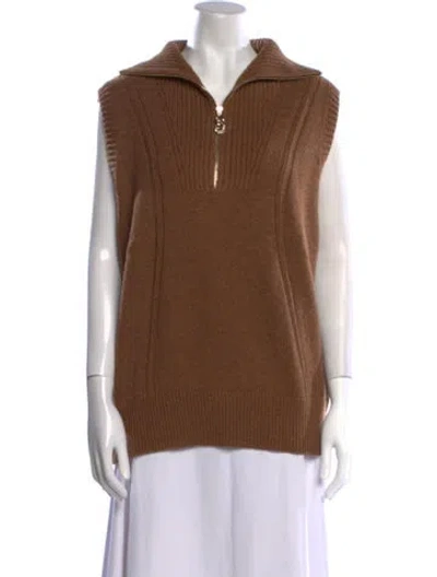 Pre-owned Chanel 2024 Paris-manchester Sweater W/ Tags In Brown