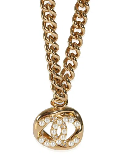 Pre-owned Chanel 2024 Plated Necklace (authentic Pre-loved)