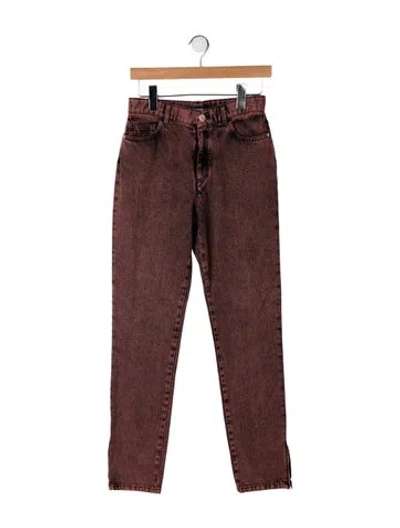 Pre-owned Chanel 2024 Straight Leg Jeans In Brown