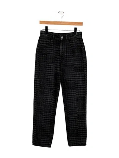 Pre-owned Chanel 2024 Straight Leg Pants W/ Tags In Multi