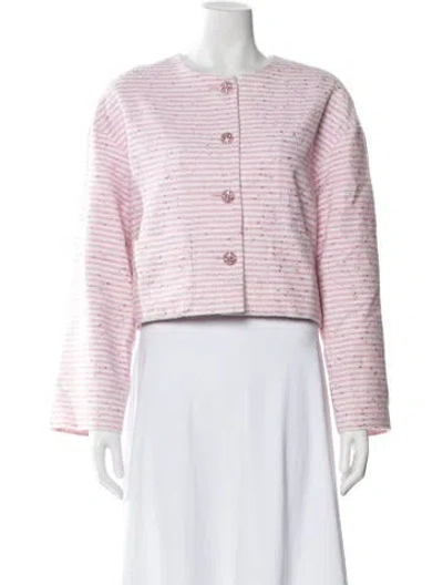Pre-owned Chanel 2024 Striped Jacket In Multi