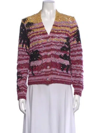 Pre-owned Chanel 2024 Striped Sweater In Multi