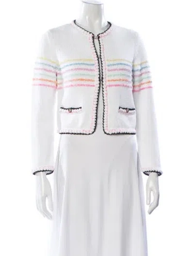 Pre-owned Chanel 2024 Striped Sweater In Multi