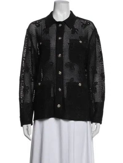 Pre-owned Chanel 2024 Sweater In Black