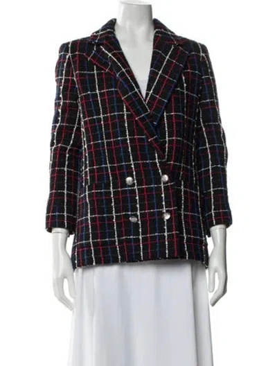 Pre-owned Chanel 2024 Tweed Blazer W/ Tags In Black