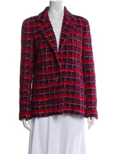 Pre-owned Chanel 2024 Tweed Blazer W/ Tags In Multi