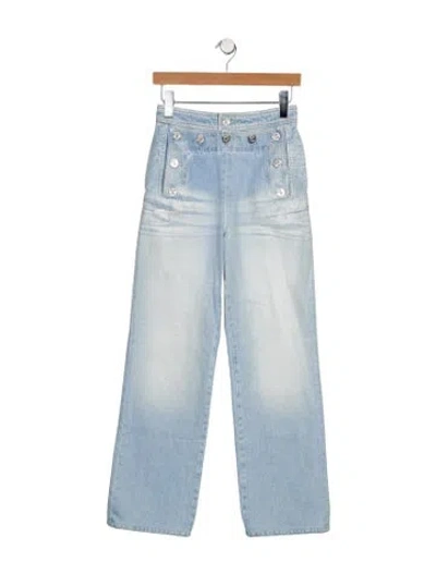 Pre-owned Chanel 2024 Wide Leg Jeans