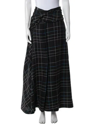 Pre-owned Chanel 2024 Wide Leg Pants In Black