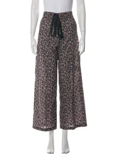 Pre-owned Chanel 2024 Wide Leg Pants In Multi