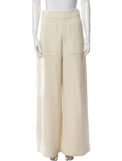 Pre-owned Chanel 2024 Wide Leg Pants In Neutral