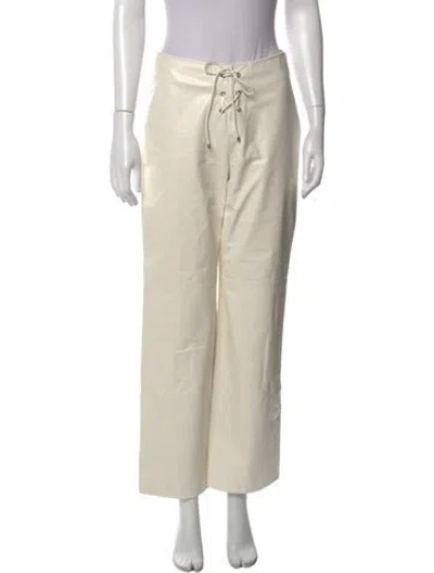 Pre-owned Chanel 2024 Wide Leg Pants In Neutral