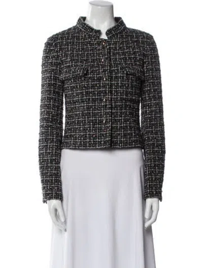 Pre-owned Chanel 2024 Wool Evening Jacket In Black