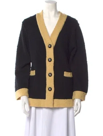 Pre-owned Chanel 2024 Wool Sweater In Black