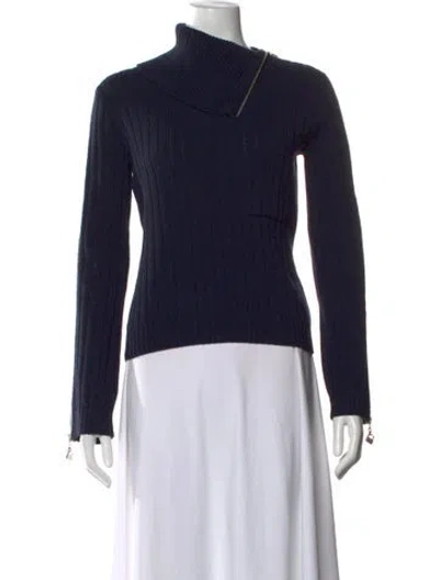 Pre-owned Chanel 2024 Wool Sweater In Blue