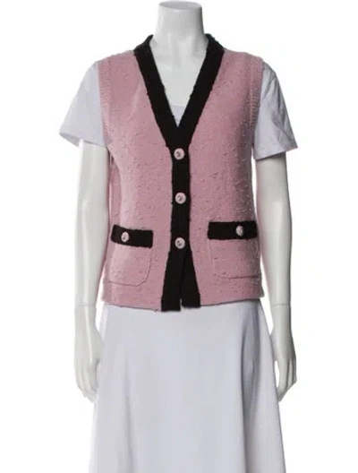 Pre-owned Chanel 2024 Wool Sweater In Pink