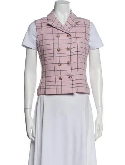 Pre-owned Chanel 2024 Wool Vest W/ Tags In Multi