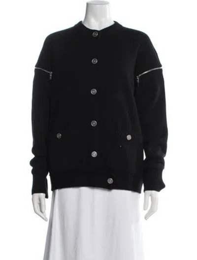 Pre-owned Chanel 2025 Cashmere Sweater In Black