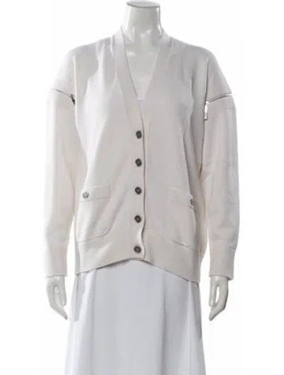 Pre-owned Chanel 2025 Cashmere Sweater In Neutral