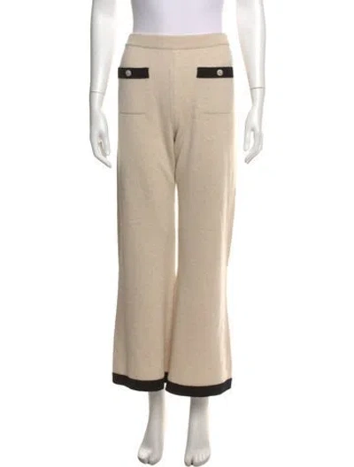 Pre-owned Chanel 2025 Cashmere Sweater In Neutrals