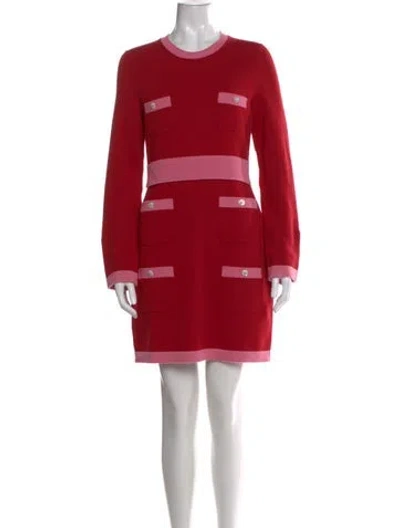 Pre-owned Chanel 2025 Cashmere Sweater W/ Tags In Red