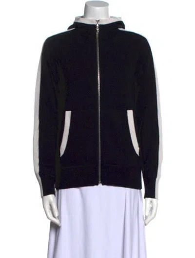 Pre-owned Chanel 2025 Cashmere Sweatshirt In Black