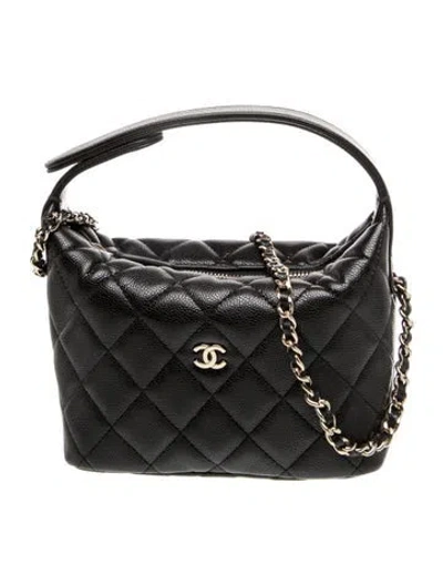 Pre-owned Chanel 2025 Classic Clutch With Chain In Black