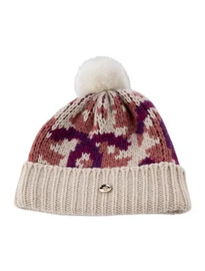 Pre-owned Chanel 2025 Coco Neige Beanie In Neutral