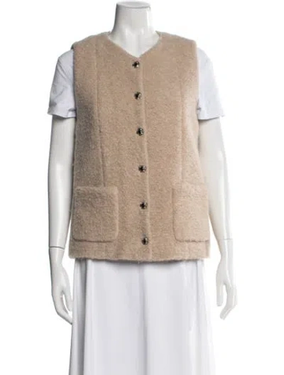 Pre-owned Chanel 2025 Coco Neige Vest In Neutral