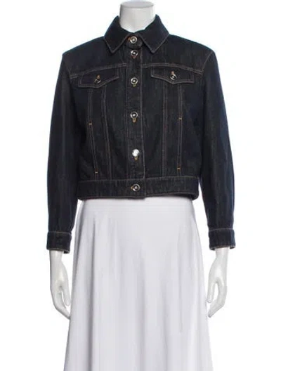 Pre-owned Chanel 2025 Denim Jacket In Blue