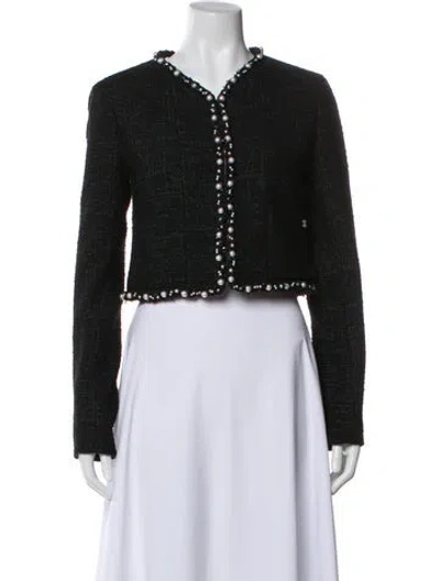 Pre-owned Chanel 2025 Evening Jacket W/ Tags In Black