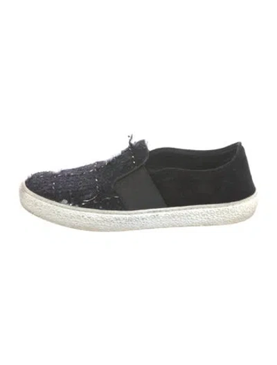 Pre-owned Chanel 2025 Interlocking Cc Logo Espadrilles In Brown