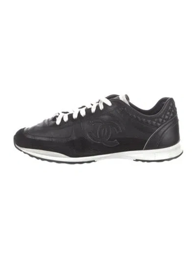 Pre-owned Chanel 2025 Interlocking Cc Logo Sneakers In Multi