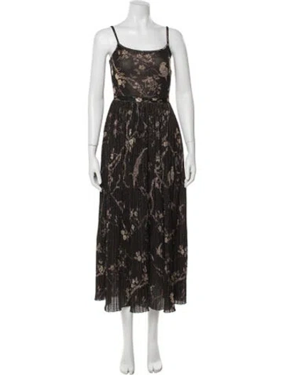 Pre-owned Chanel 2025 Midi Length Dress In Multi