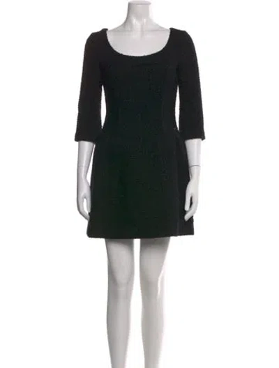 Pre-owned Chanel 2025 Mini Dress In Black