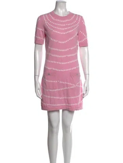 Pre-owned Chanel 2025 Mini Dress In Pink