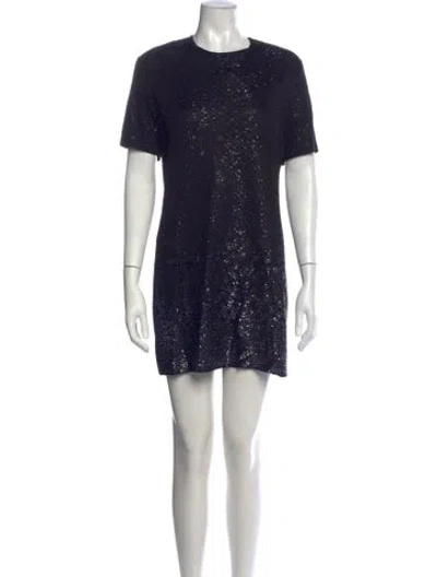 Pre-owned Chanel 2025 Mini Dress W/ Tags In Black