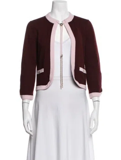 Pre-owned Chanel 2025 Paris-hangzhou Jacket In Red