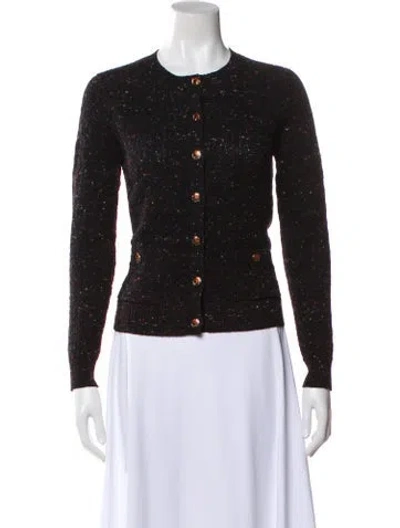 Pre-owned Chanel 2025 Paris-hangzhou Sweater In Black