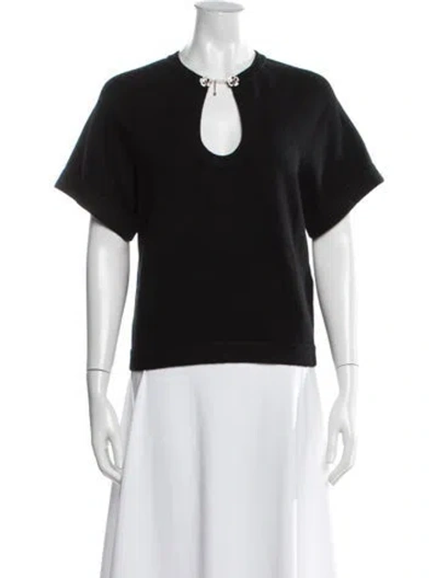 Pre-owned Chanel 2025 Paris-hangzhou Sweater In Black